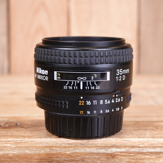Used Nikon AF 35mm F2  D Lens