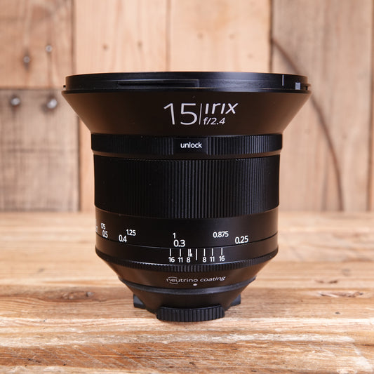 Used Irix 15mm F2.4 Blackstone for Nikon