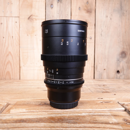 Used Samyang VDSLR 35mm T1.5 II Lens - MFT Fit