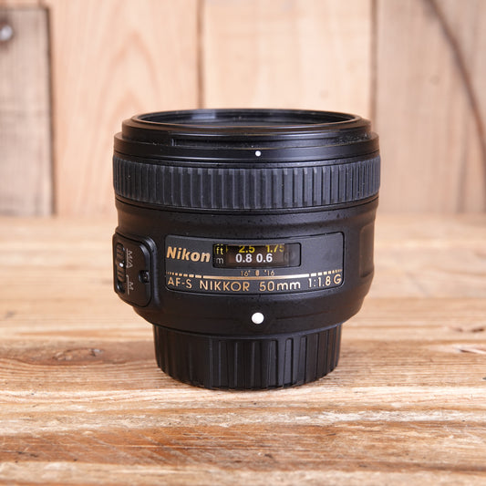 Used Nikon AF-S 50mm F1.8 G Lens