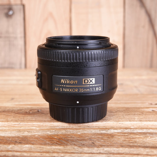 Used Nikon AF-S 35mm F1.8 G DX Lens