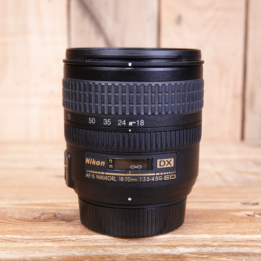 Used Nikon AF-S 18-70mm F3.5-4.5 G ED Lens