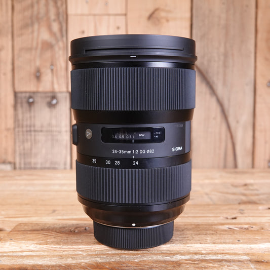 Used Sigma 24-35mm f/2 DG HSM ART - Nikon Fit