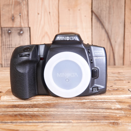 Used Minolta Dynax 500si Black 35mm SLR Camera