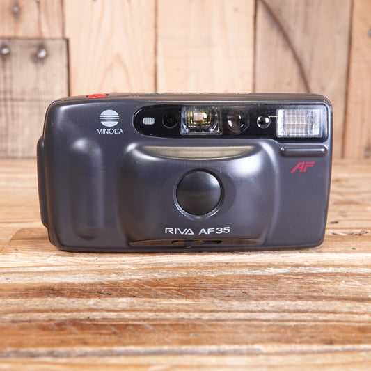 Used Minolta Riva AF35 35mm Film Compact Camera