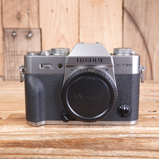 Used Fujifilm X-T30 II Silver Digital Camera Body