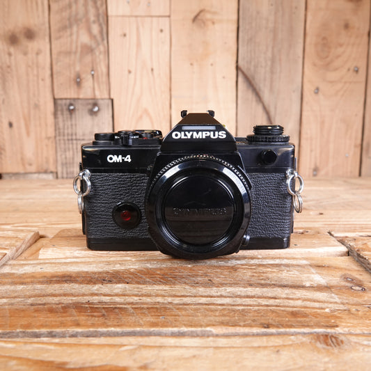 Used Olympus OM-4 Black 35mm Film Camera Body