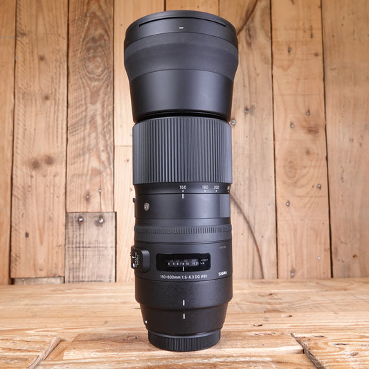 Used Sigma 150-600mm F5-6.3 DG Contemporary Lens - Canon Fit