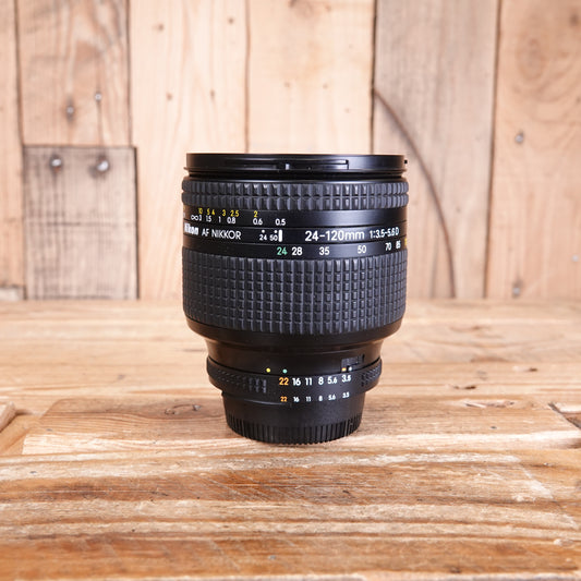 Used Nikon AF Nikkor 24-120mm f/3.5-5.6D Lens