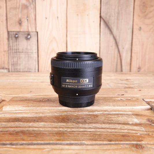 Used Nikon AF-S 35mm F1.8 G DX Lens