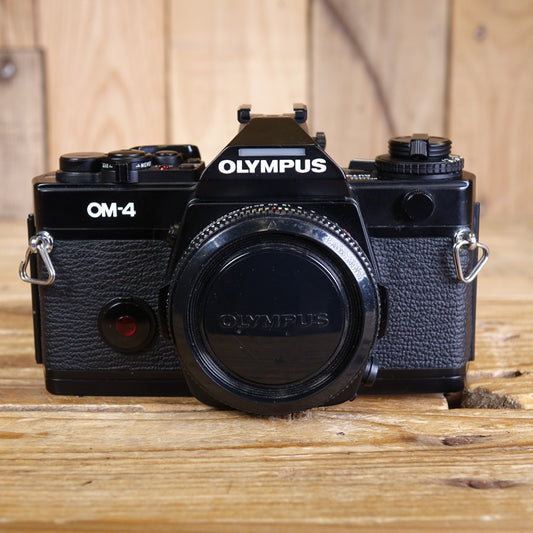 Used Olympus OM-4 Black 35mm Film Camera Body