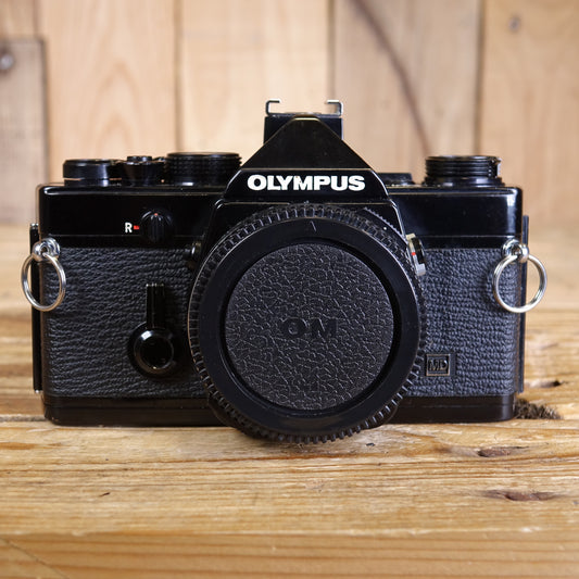 Used Olympus OM-1N Black 35mm Film Camera Body