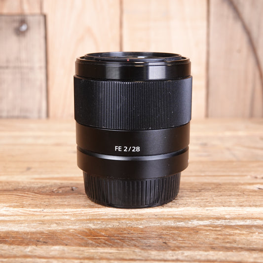 Used Sony FE 28mm F2 Full frame E mount Lens