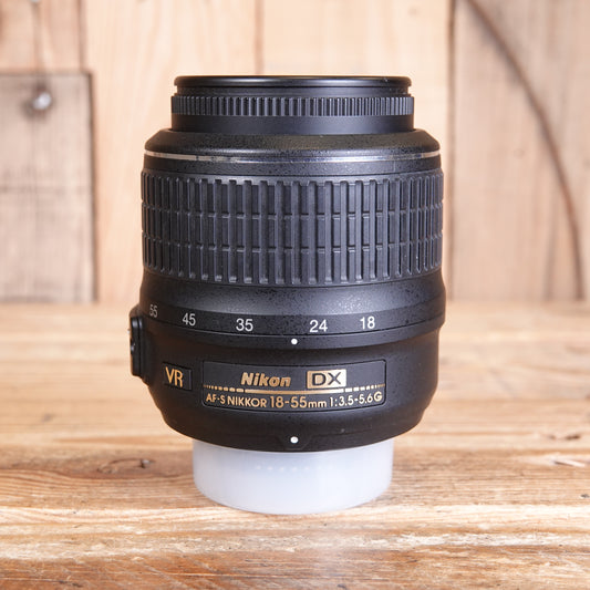 Used Nikon AF-S 18-55mm F3.5-5.6 G VR Lens