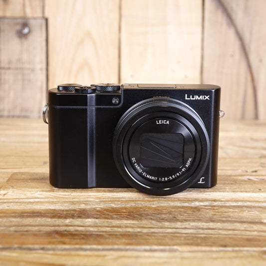 Used Panasonic Lumix TZ100 Black Camera