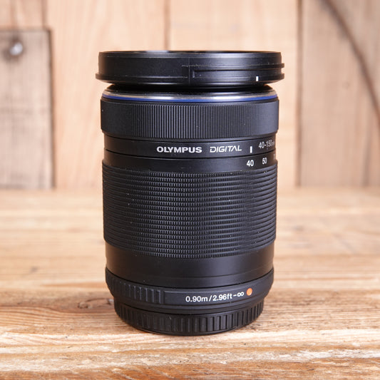 Used Olympus AF 40-150mm f4-5.6R Black Micro Four Thirds Lens