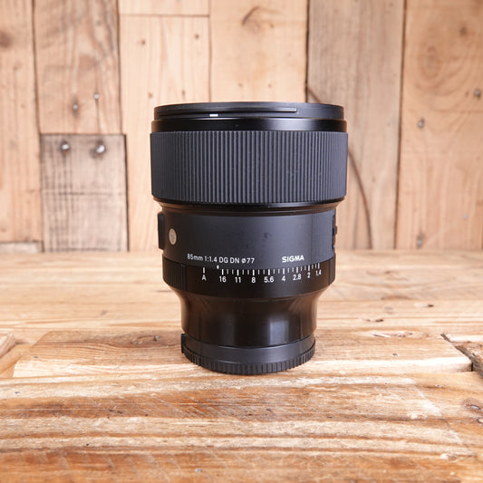 Used Sigma 85mm F1.4 DG DN Art Sony FE-mount Lens