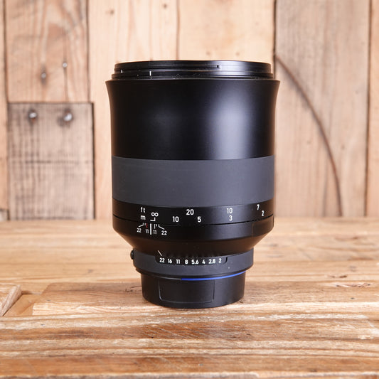 Used Zeiss Milvus 135mm f/2 ZF.2 - Nikon Fit
