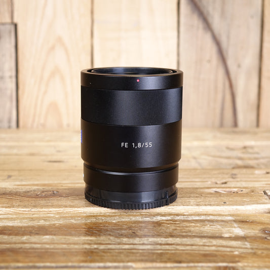 Used Sony FE 55mm f1.8 ZA Carl Zeiss Sonnar T* Lens