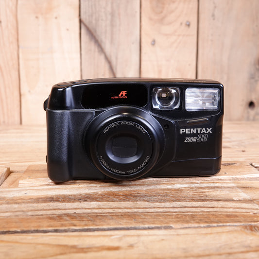 Used Pentax Zoom 90 35mm Analog Film Compact Camera