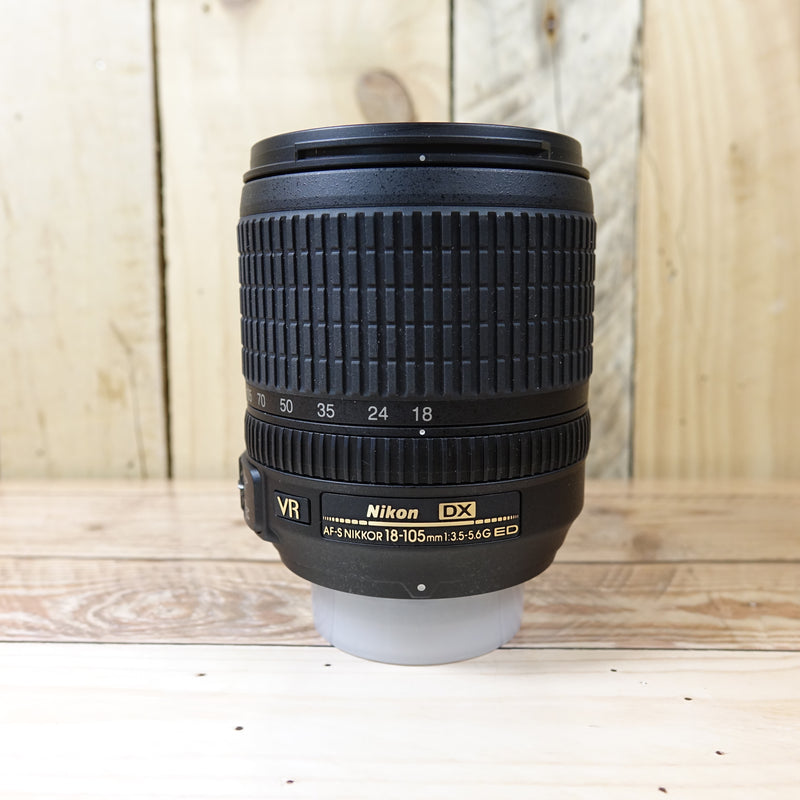 Used Nikon AF-S 18-105mm F3.5-5.6 VR G ED DX Lens