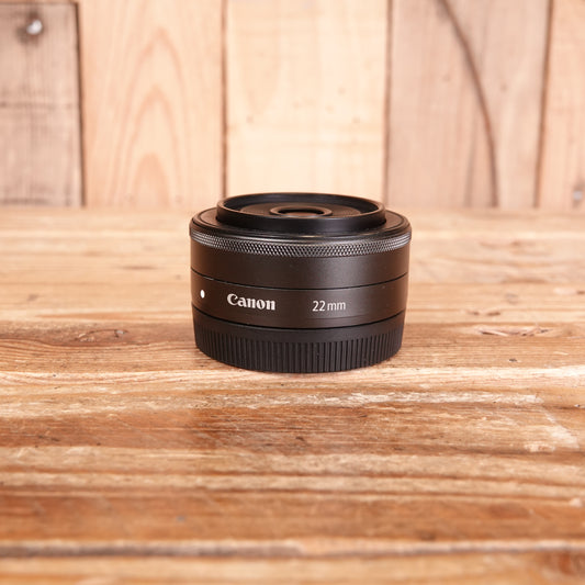 Used Canon EF-M 22mm F2 STM EOS M Lens