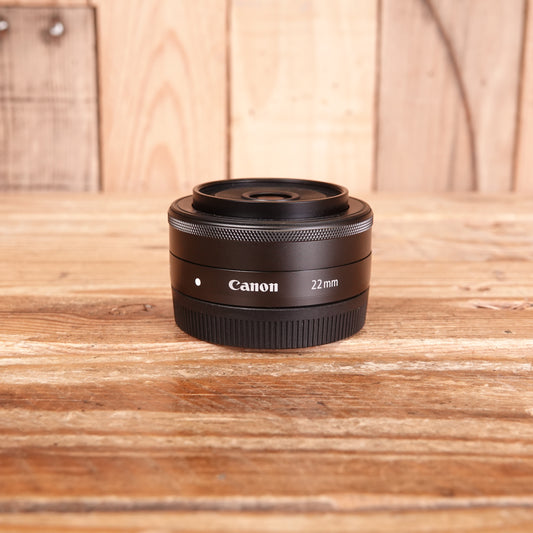 Used Canon EF-M 22mm F2 STM EOS M Lens