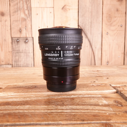 Used Lensbaby XF 5.8mm F3.5 Lens  for Fujifilm XF
