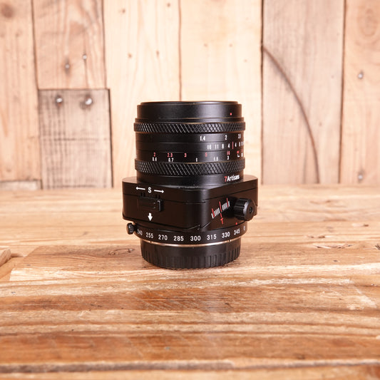 Used TTArtisan 50mm F1.4 Tilt & Shift Black Lens - Fujifilm XF Mount