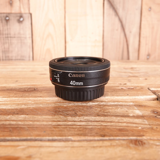 Used Canon EF 40mm F2.8 STM Pancake Lens