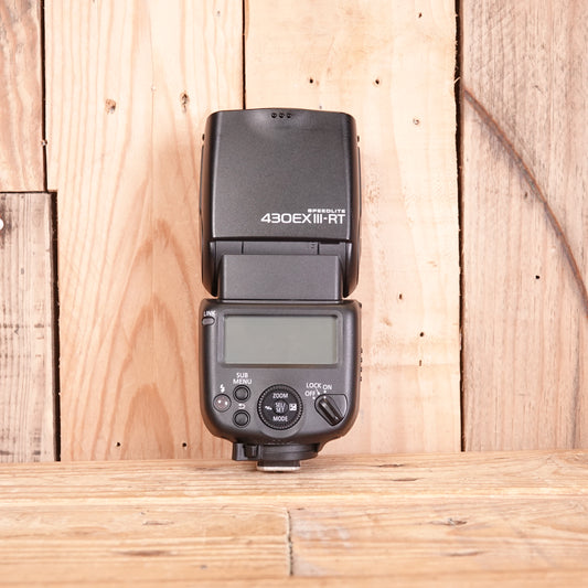 Used Canon 430EX III-RT Speedlite Flash