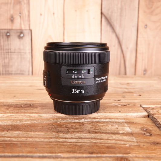 Used Canon EF 35mm f2 IS USM Lens