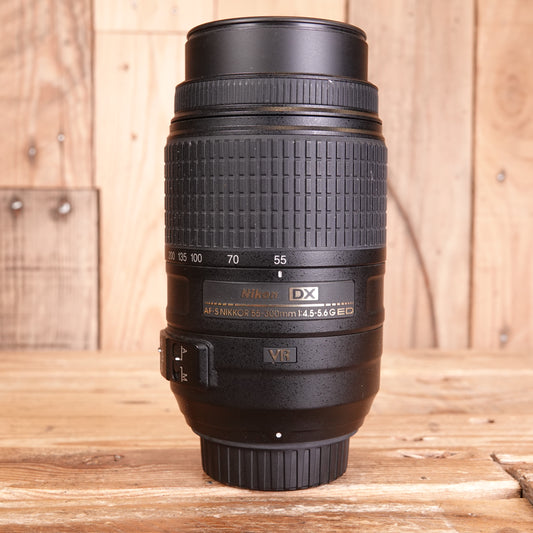 Used Nikon AF-S 55-300mm F4.5-5.6 G ED VR Lens