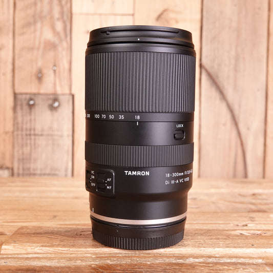 Used Tamron 18-300mm F3.5-6.3 Di III-A VC VXD Lens - RF Fit
