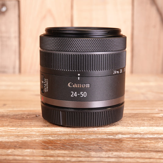 Used Canon RF 24-50mm F4.5-6.3 IS STM Lens