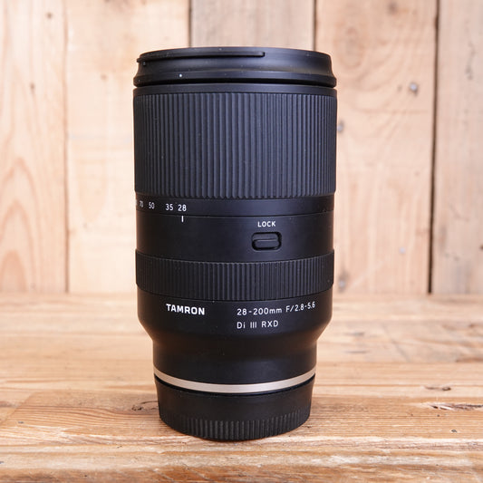 Used Tamron 28-200mm F2.8-5.6 Di III RXD Lens for Sony FE mount