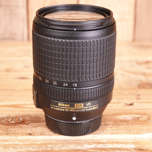 Used Nikon AF-S DX 18-140mm VR Lens