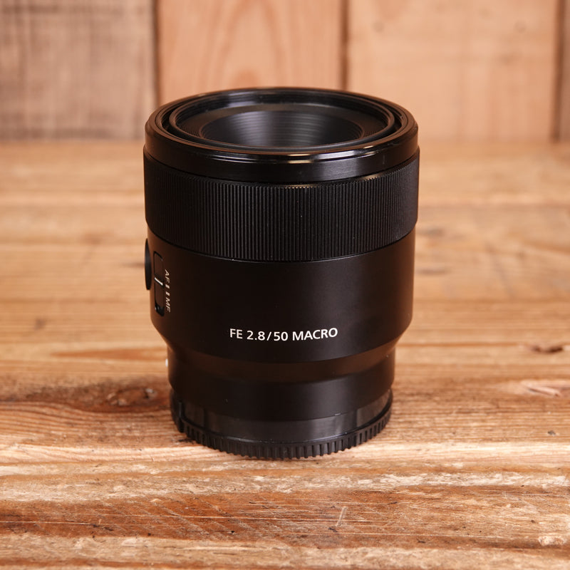 Used Sony FE 50mm f2.8 Macro Lens