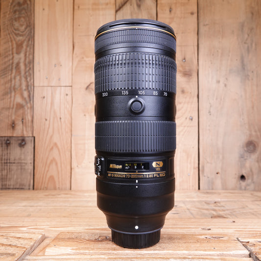 Used Nikon AF-S 70-200mm F2.8 E FL ED VR Lens