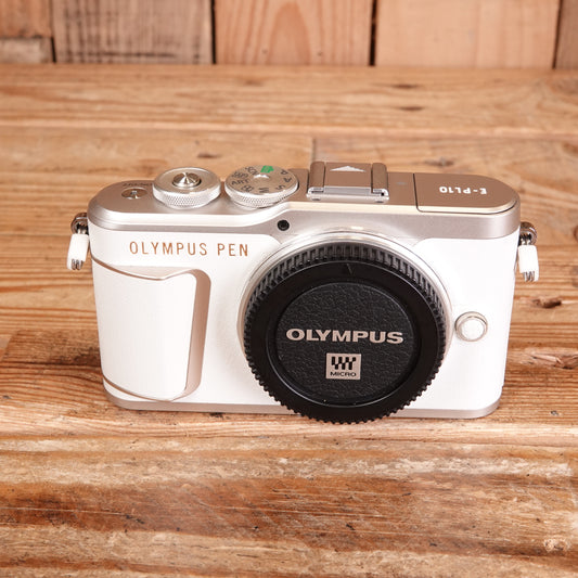 Used Olympus E-PL10 Camera Body - White