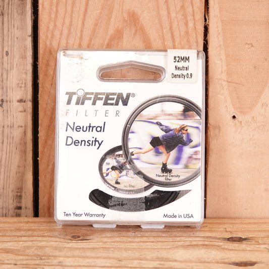 Used Tiffen 52mm Neutral Density 0.9 Stop Filter
