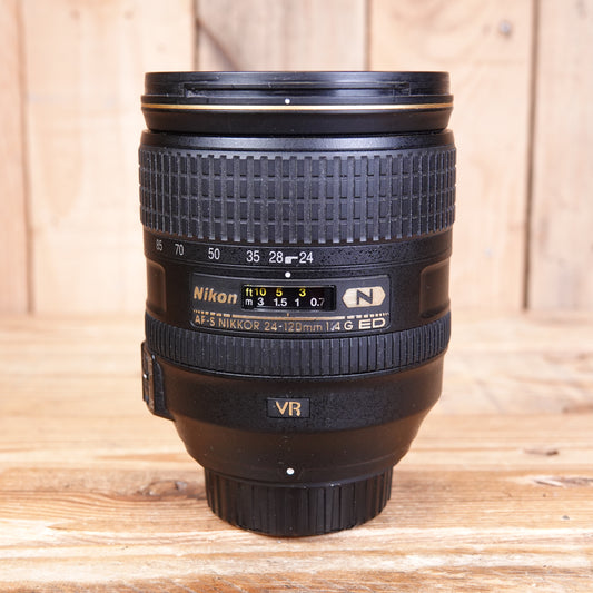 Used Nikon AF-S 24-120mm F4 G ED VR Lens