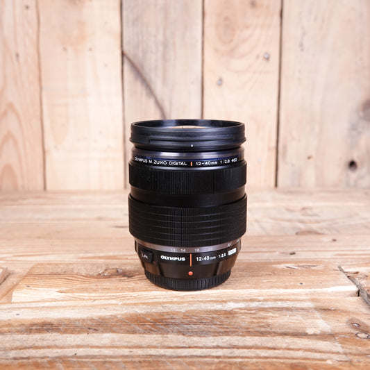 Used Olympus 12-40mm F2.8 Pro Black Micro Four Thirds Lens