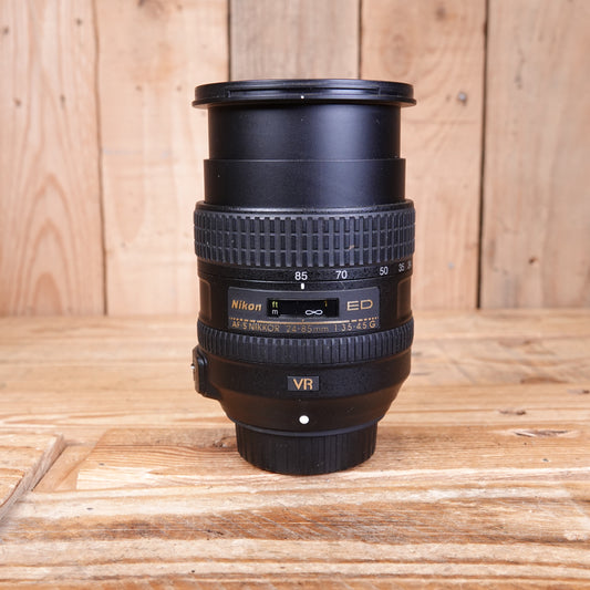 Used Nikon AF-S 24-85mm F3.5-4.5 G ED VR Lens