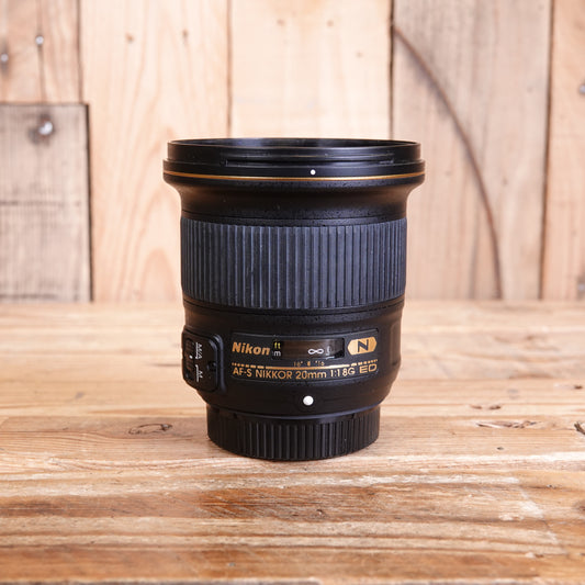 Used Nikon AF-S 20mm F1.8G ED Lens