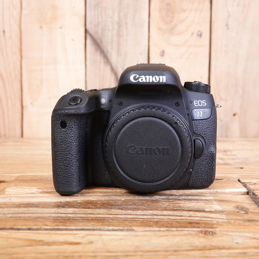 Used Canon EOS 77D Digital SLR Camera Body