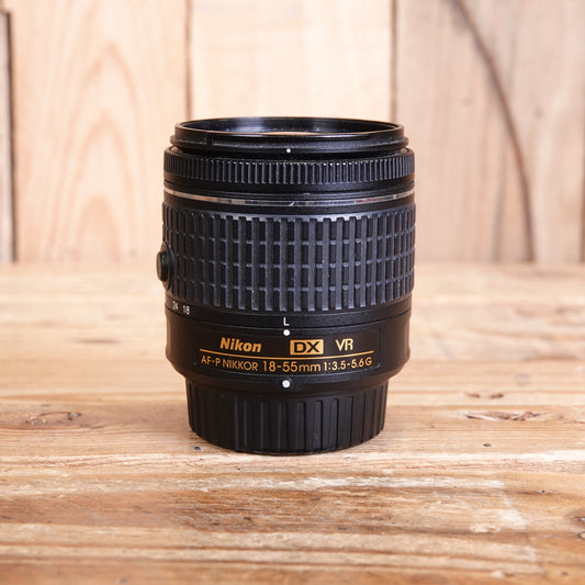 Used Nikon AF-P 18-55mm f3.5-5.6 DX G Lens