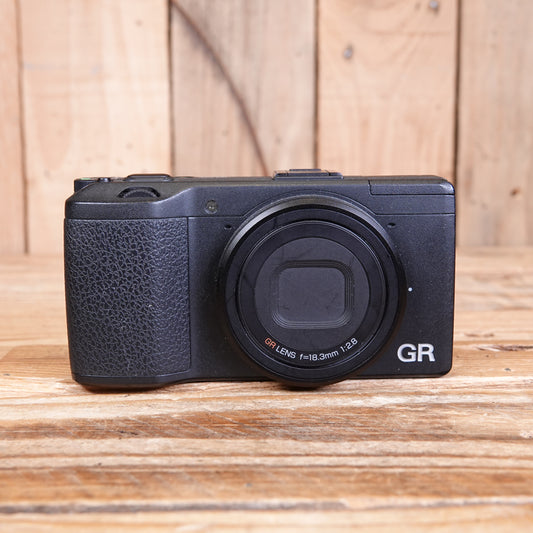 Used Ricoh GR Black Digital Compact Camera