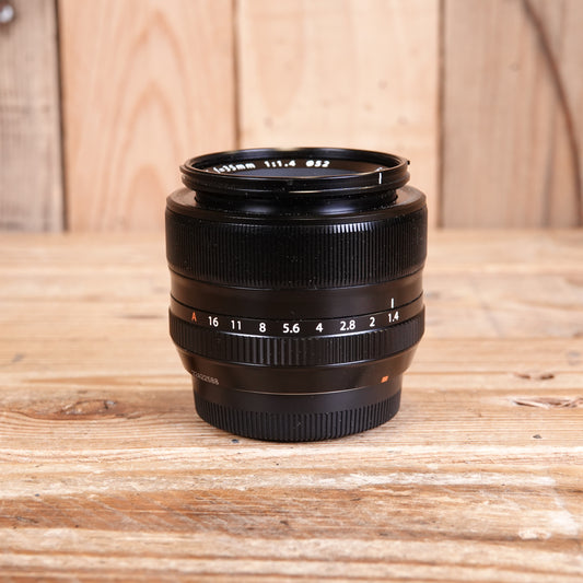 Used Fujifilm XF 35mm F1.4 Black Fujinon Lens
