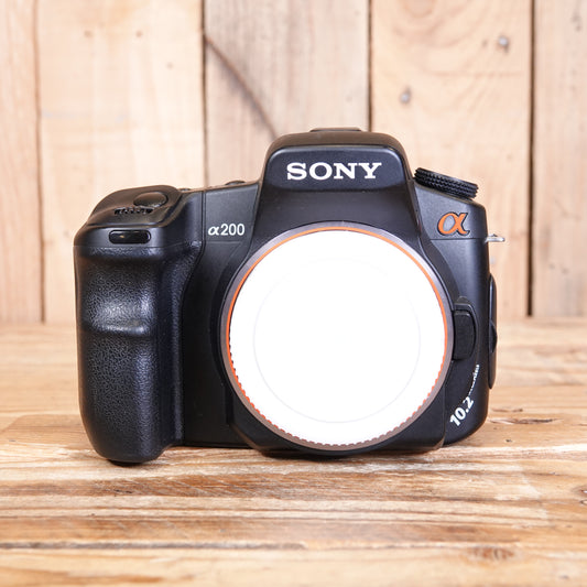 Used Sony A200 DSLR Camera Body